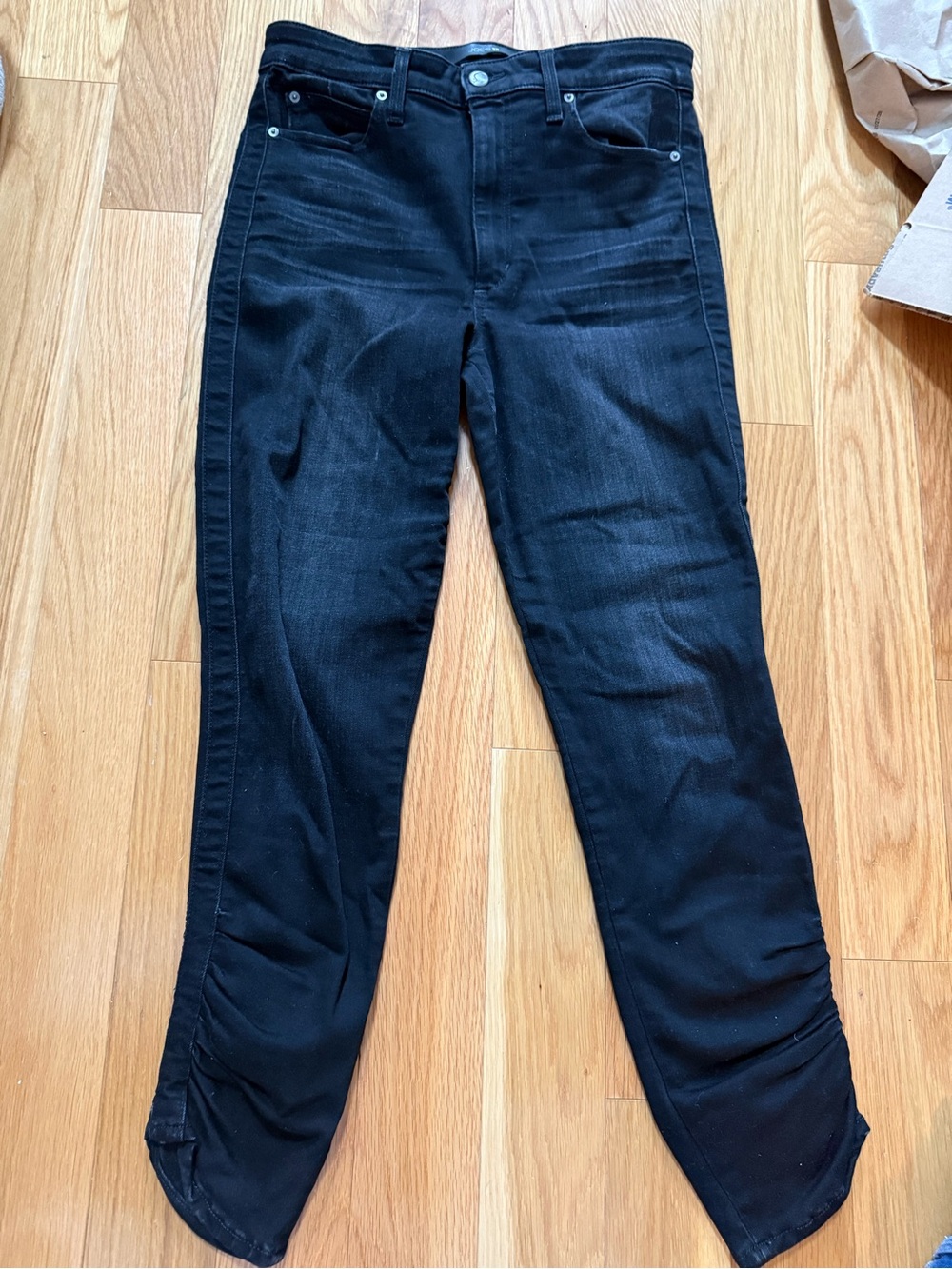Joe's Jeans The Charlie High Rise Skinny Ankle - Black - Picture 8 of 10